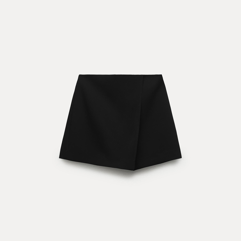 ZARA WRAP FRONT SKORT